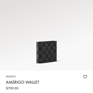 Louis Vuitton Amerigo Wallet
